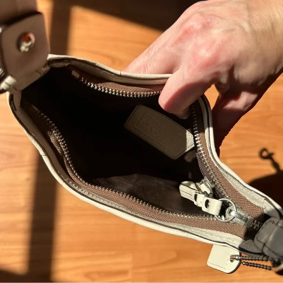 Coach RARE Y2K Classic Monogram Hampton Hobo Mini Bag - Picture 15 of 16